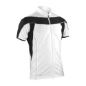 Veste de vélo zippée manches courtes, polyester, réfléchissante, 170 g/m²