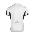 Veste de vélo zippée manches courtes, polyester, réfléchissante, 170 g/m²