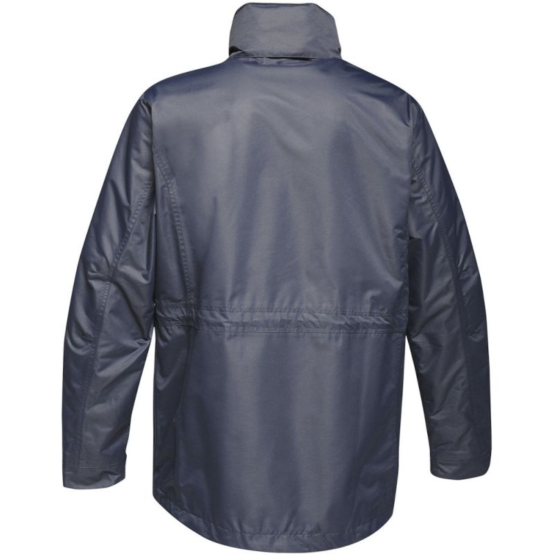 Parka 3 en 1 homme respirante polyester Isotex 10000, polaire intérieure, 145 g/m²