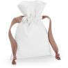 Sac en coton avec ruban multi-usage, fermeture par ruban contrasté, 140 g/m²