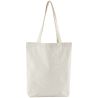 Sac shopping, tote bag rayé fil teint en coton biologique, 200 g/m²
