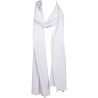 Echarpe légère type chèche en coton jersey OEKO-TEX, format 190 x 40 cm, 140 g/m²