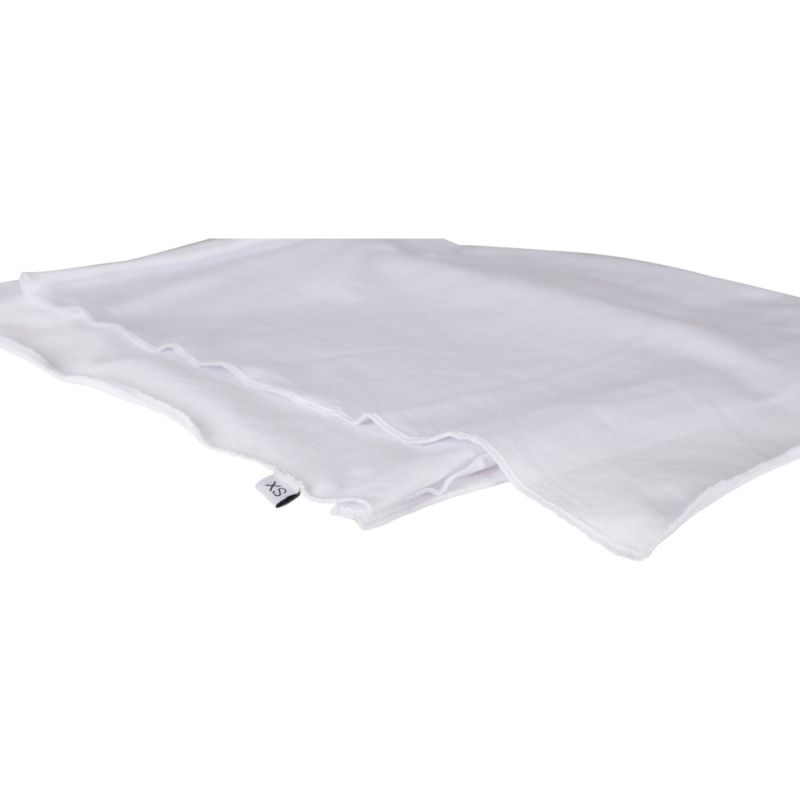 Echarpe légère type chèche en coton jersey OEKO-TEX, format 190 x 40 cm, 140 g/m²