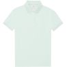 Polo femme manches courtes maille piquée en coton, 2 boutons renforcés ton sur ton, 180 g/m²