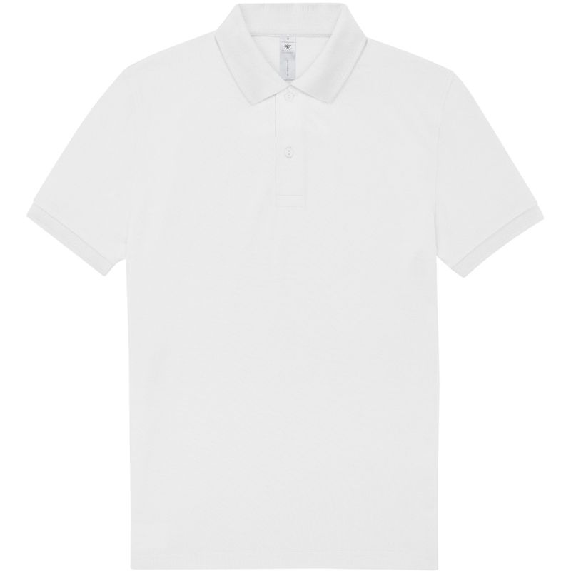 Polo homme manches courtes maille piquée en coton Optimium pré-rétréci, 210 g/m²