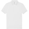 Polo homme manches courtes maille piquée en coton Optimium pré-rétréci, 210 g/m²