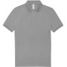 Polo homme manches courtes maille piquée en coton Optimium pré-rétréci, 210 g/m²
