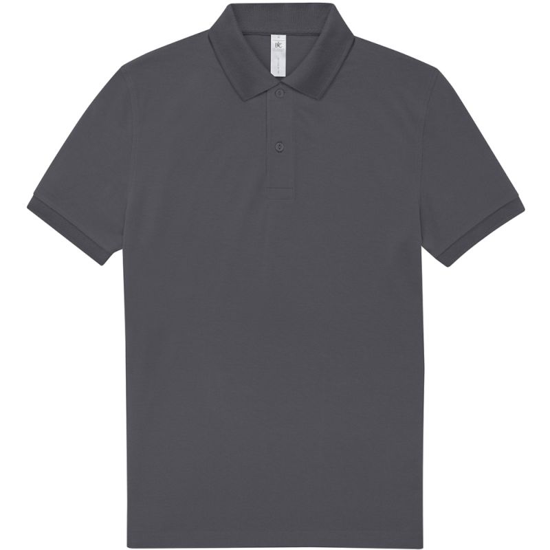 Polo homme manches courtes maille piquée en coton Optimium pré-rétréci, 210 g/m²