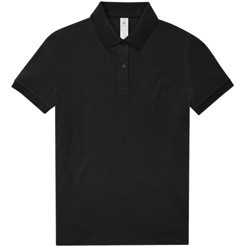 Polo femme manches courtes maille piquée en coton Optimium pré-rétréci, 210 g/m²