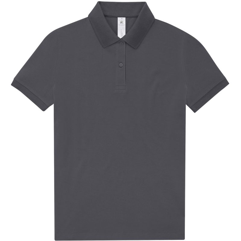 Polo femme manches courtes maille piquée en coton Optimium pré-rétréci, 210 g/m²