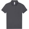 Polo femme manches courtes maille piquée en coton Optimium pré-rétréci, 210 g/m²
