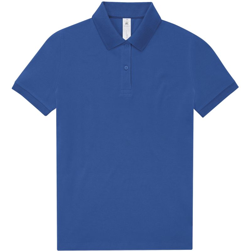 Polo femme manches courtes maille piquée en coton Optimium pré-rétréci, 210 g/m²