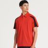 Polo de sport contrasté en polyester Neoteric, manches raglan, protection UPF 30, 140 g/m²