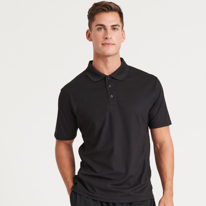 Polo de sport performance coupe décontractée en polyester SuperCool, 170 g/m²