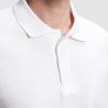 Polo en coton piqué à manches longues, bande de propreté renforcé, 200 g/m²