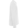 Polo en coton piqué à manches longues, bande de propreté renforcé, 200 g/m²