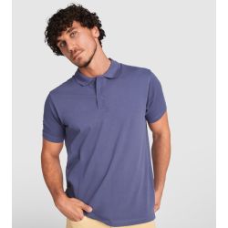 Polo haute qualité, manches courtes, confortable en coton, 3 boutons ton sur ton, 220 g/m²