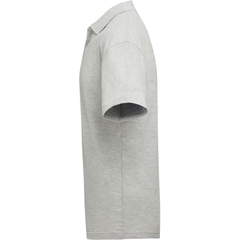 Polo unisexe en coton et polyester confortable et élégant, 180 g/m²