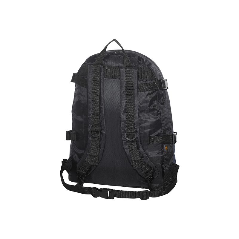 Sac à dos sport en nylon avec poches zippées et dos rembourré