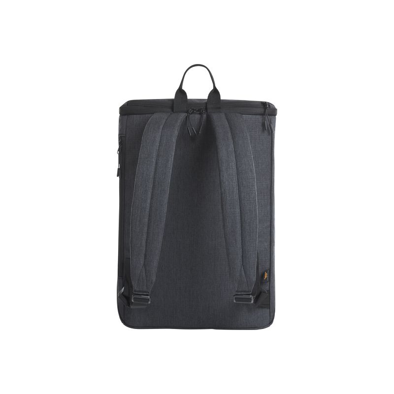 Sac à dos épuré avec chargement par le haut, multi-poches zippées, 15 litres