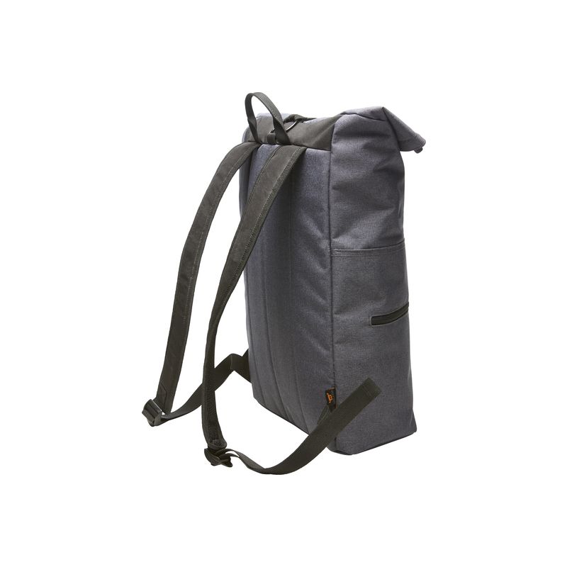 Sac à dos fashion fermeture à enroulement avec compartiment pour ordinateur