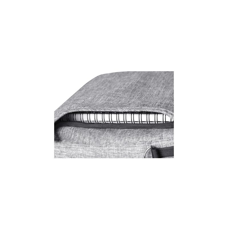 Sacoche pour ordinateur portable en polyester 600D, compartiment jusqu'à 15,6 pouces