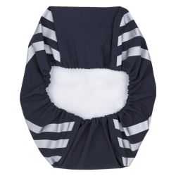 Housse de sac à dos réfléchissante imperméable haute visibilité avec cordon élastique