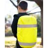 Housse de protection pour sac à dos, bande élastiquée et deux bandes réfléchissantes
