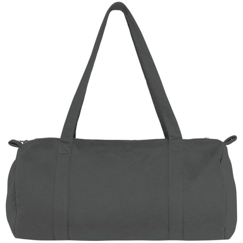 Sac polochon en molleton écoresponsable doublé avec poche intérieure, 350 g/m²