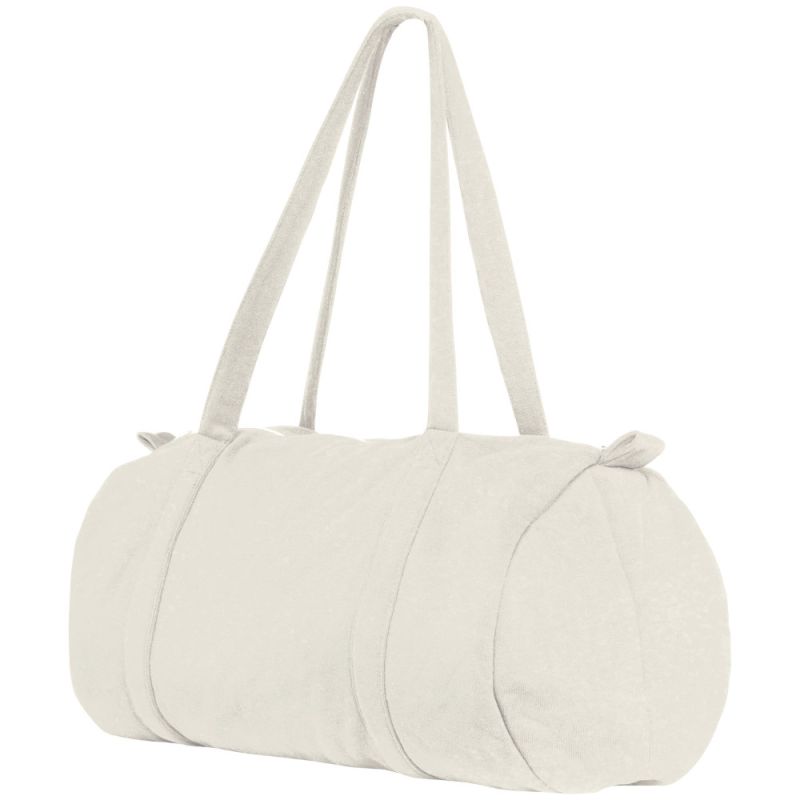 Sac polochon en molleton écoresponsable doublé avec poche intérieure, 350 g/m²