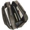Sac professionnel bandoulière sur trolley roulettes, compartiments pratiques