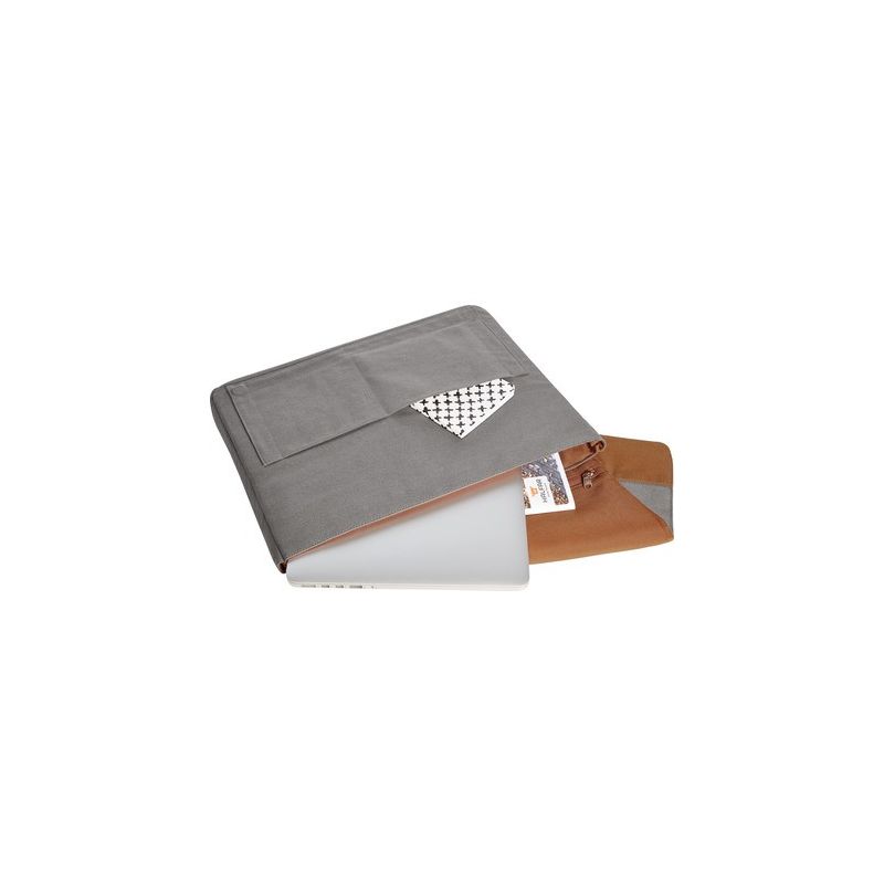 Pochette moderne A4 aux finitions soignées pour ordinateur portable