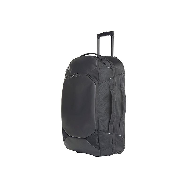 Valise à roulettes sophistiquée avec bordure réfléchissante, 56 litres