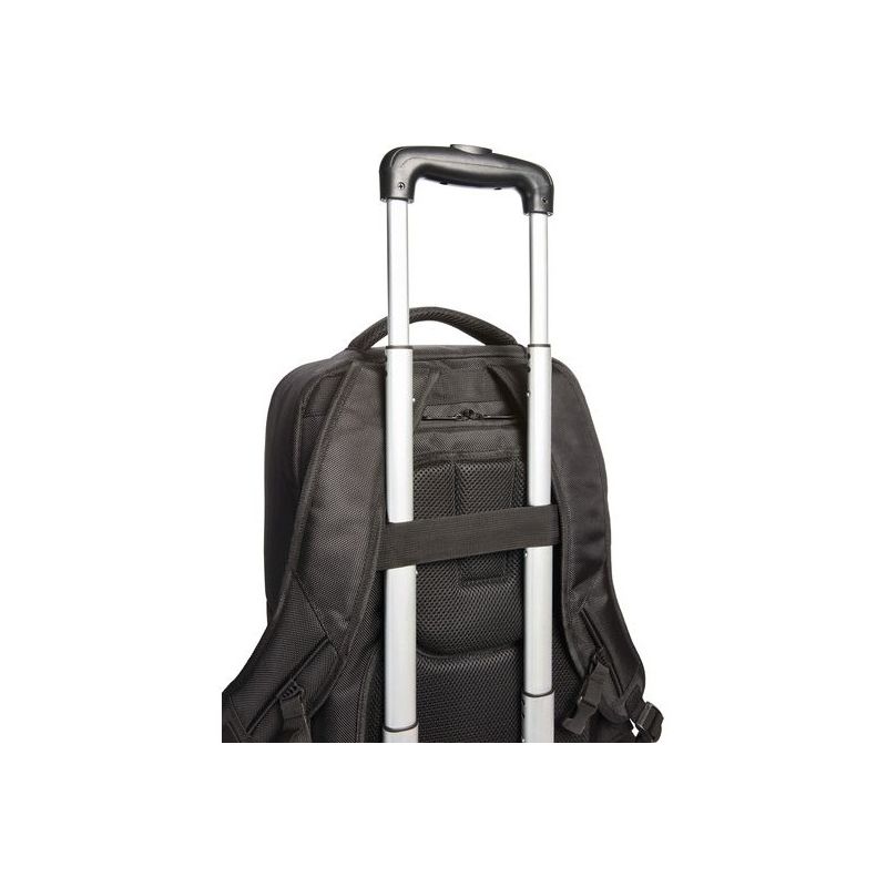 Sac à dos d'affaires rembourré avec fermeture latérale multi-poches, 24 litres