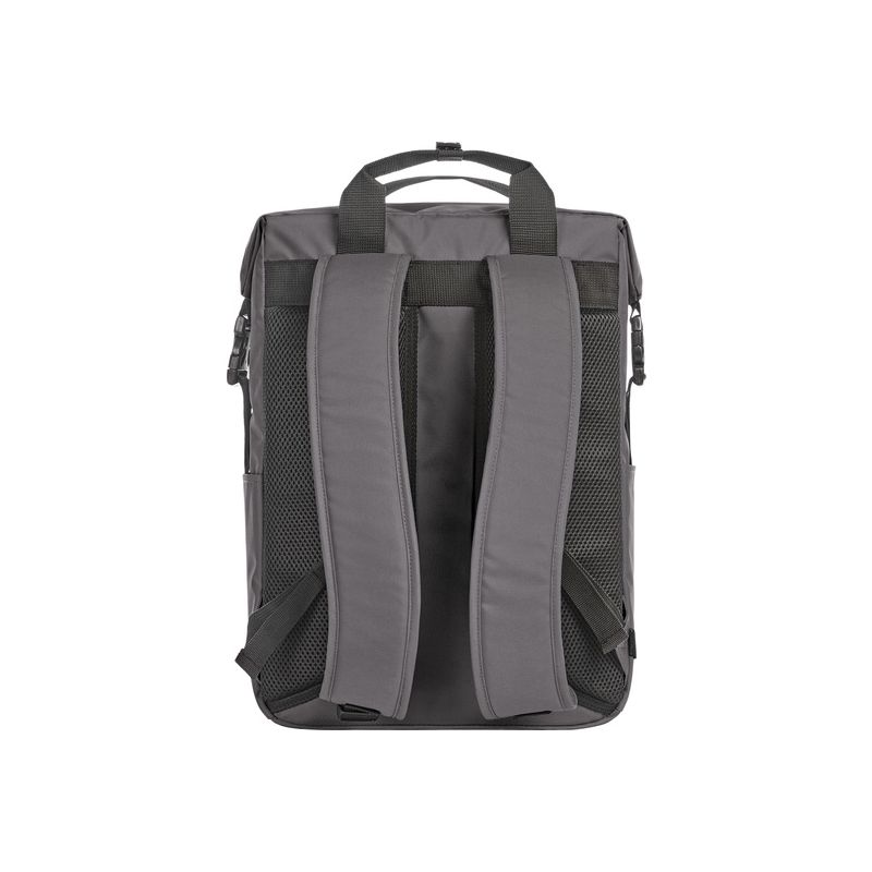 Sac à dos carré avec compartiment pour ordinateur, multi-poches, 16 litres