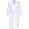 Peignoir Kimono en coton nid d'abeille avec 2 poches, 220 g/m²