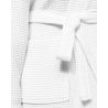 Peignoir Kimono en coton nid d'abeille avec 2 poches, 220 g/m²