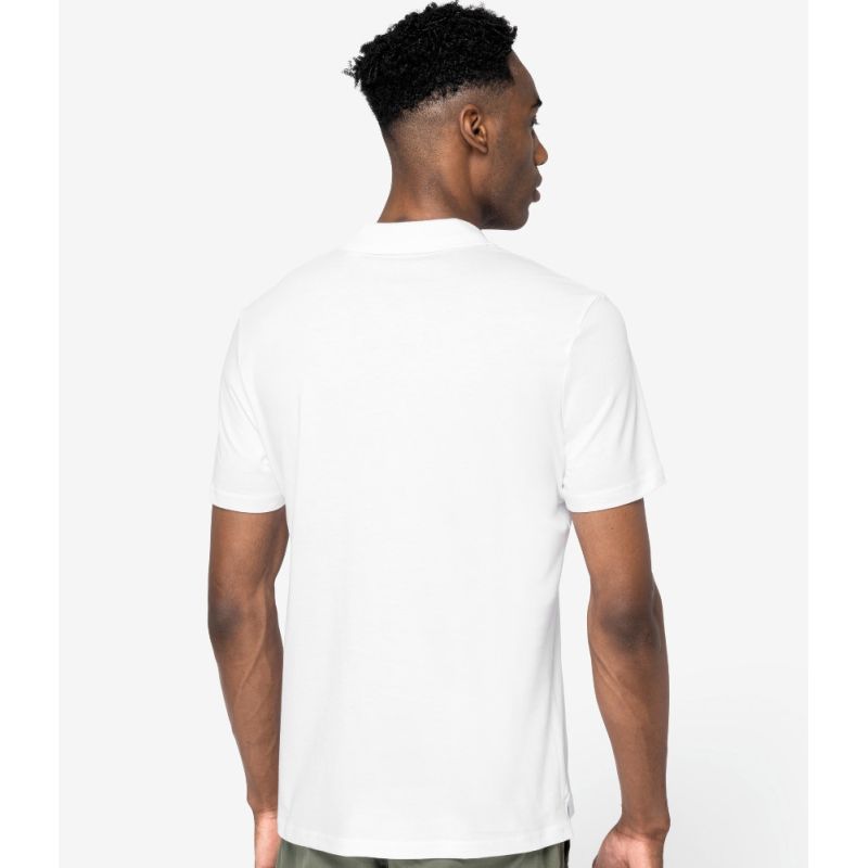 Polo en coton biologique doux, écologique et éthique NO LABEL, 155 g/m²