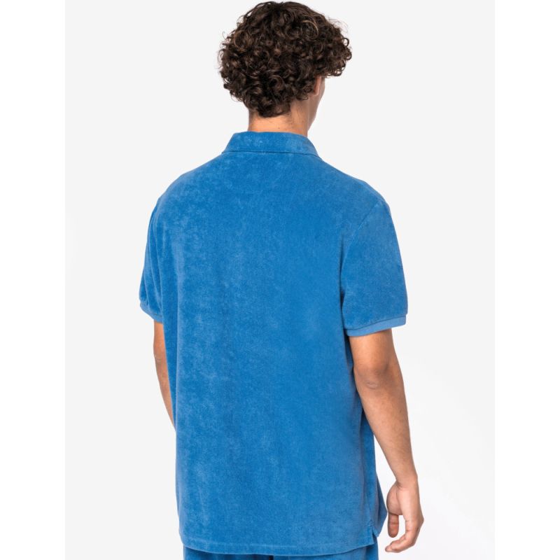 Polo adulte écoresponsable en éponge confortable et respirante NO LABEL, 210 g/m²