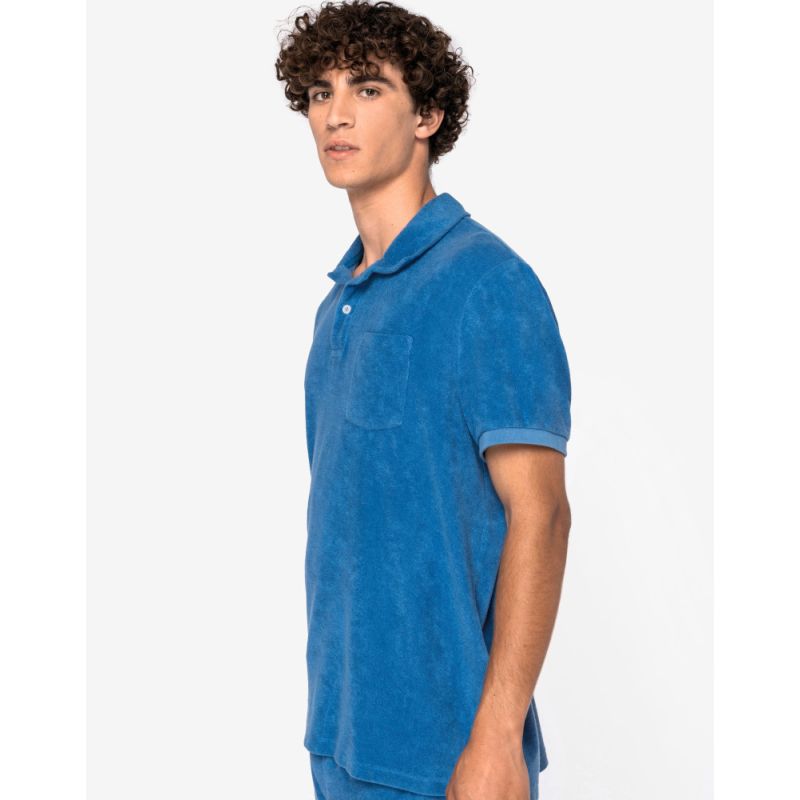 Polo adulte écoresponsable en éponge confortable et respirante NO LABEL, 210 g/m²