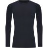 T-shirt de sport manches longues en polyester recyclé, coupe slim et ergonomique, 160 g/m²