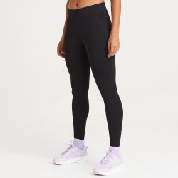 Legging stretch de sport femme, taille élastiquée, protection UPF 40+ UV, 280 g/m²