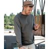 Sweat-shirt homme manches raglan en coton ringspun, coupe classique, 300 g/m²