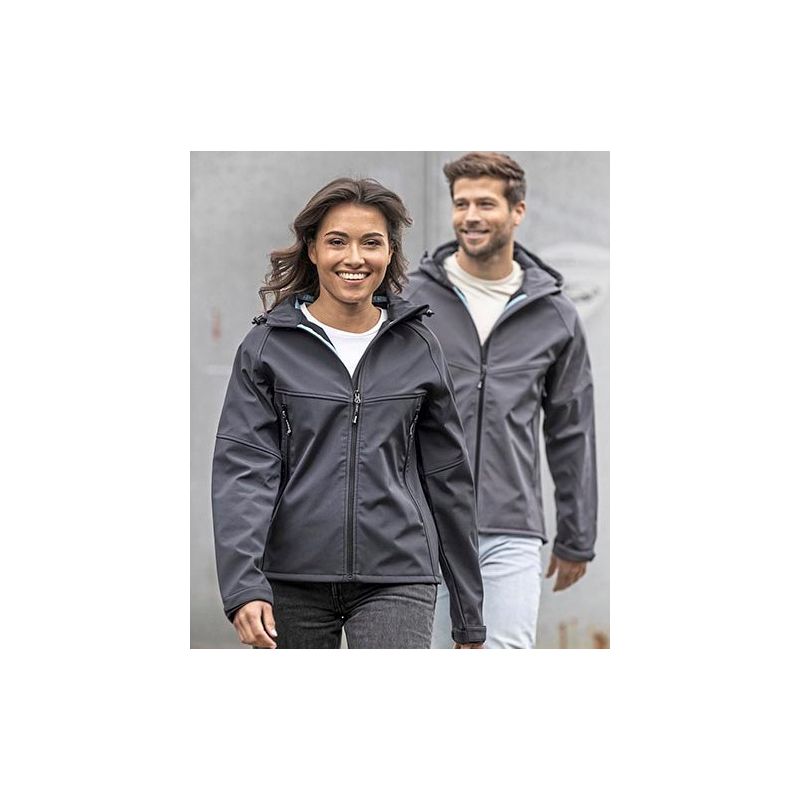 Veste softshell femme étanche en polyester recyclé, 280 g/m²