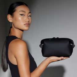 Pochette à accessoires déperlant, compartiment principal zippé