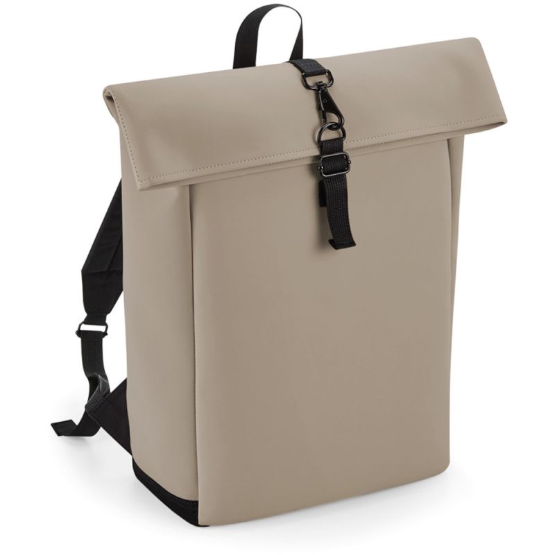 Sac à dos avec rabat enroulable Roll-Top déperlant pour ordinateur, 15 litres
