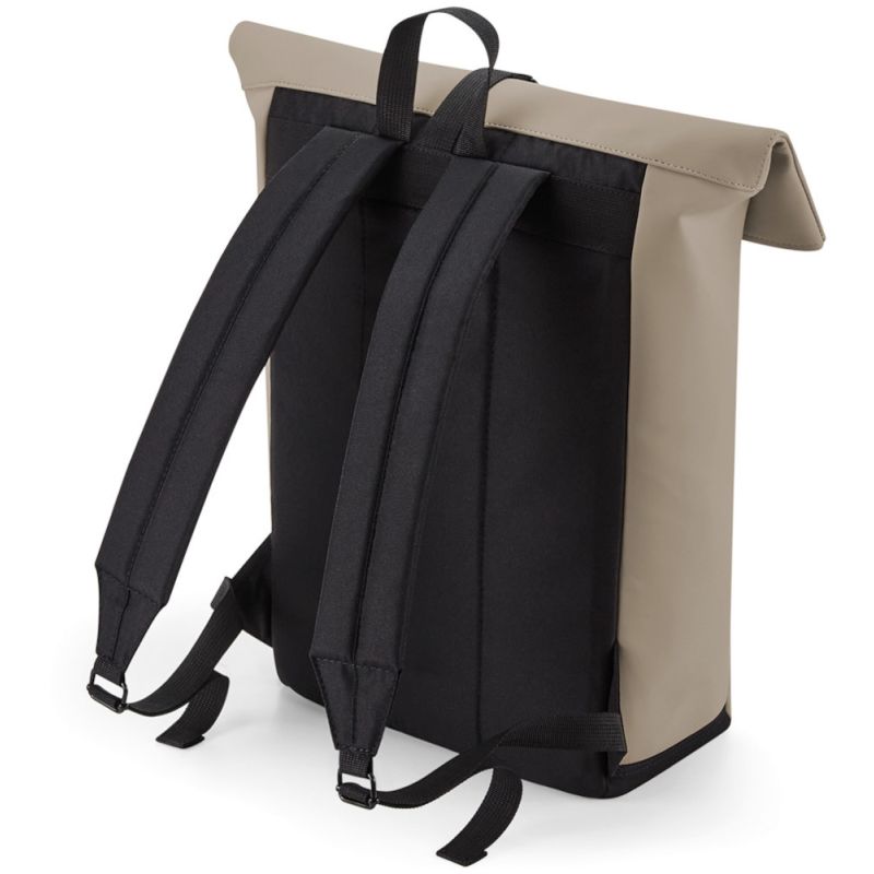 Sac à dos avec rabat enroulable Roll-Top déperlant pour ordinateur, 15 litres