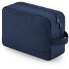 Trousse de toilette zippé en polyester recyclé, intérieur facile à nettoyer