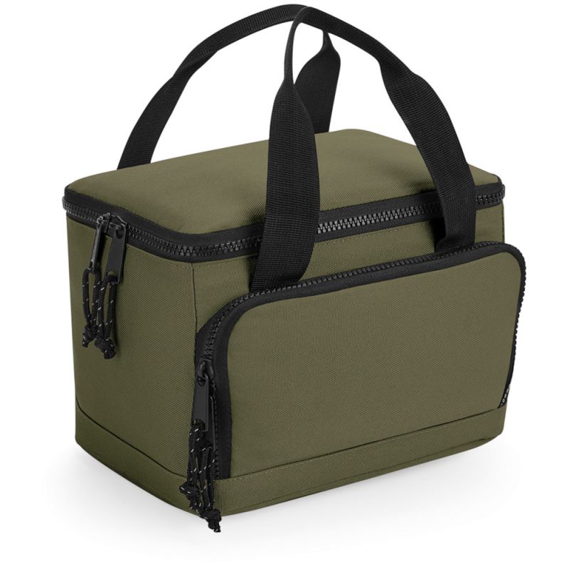 Mini sac isotherme zippé en polyester recyclé 600D, 4 litres