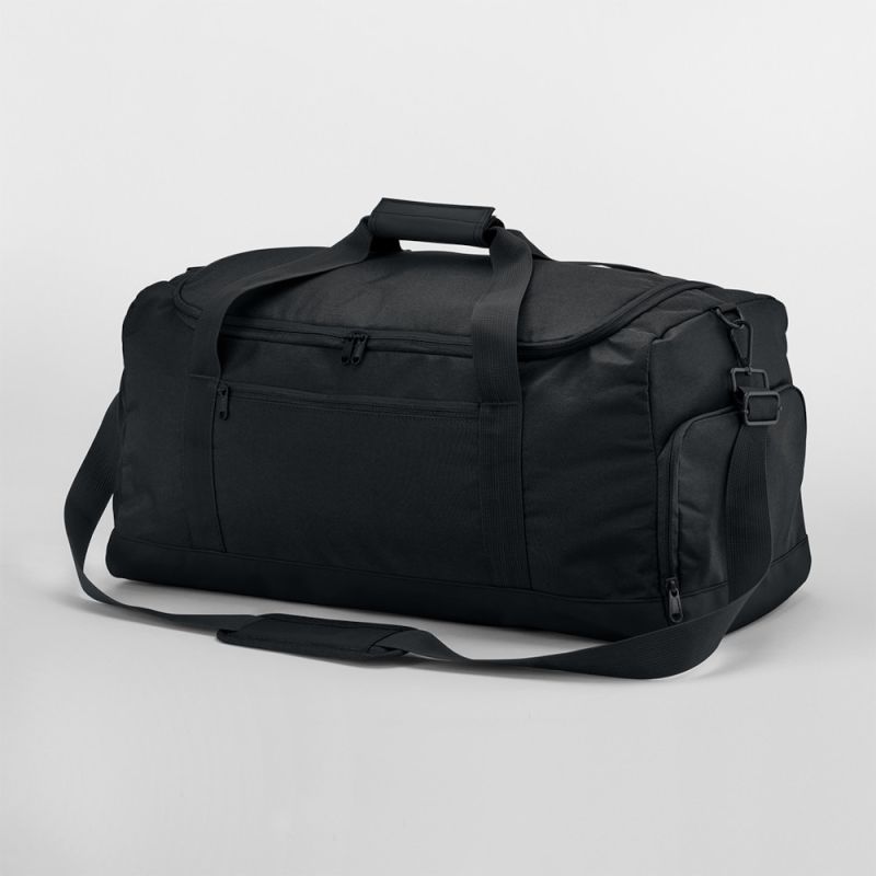 Grand sac de sport en polyester recyclé avec compartiment à chaussures, 35 litres